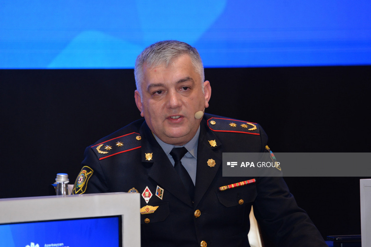 Lieutenant Colonel Elshad Hajiyev, head of the Press Service of the Ministry of Internal Affairs