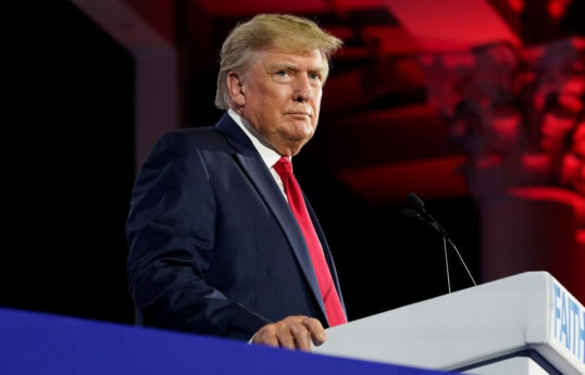 Donald Trump, US president