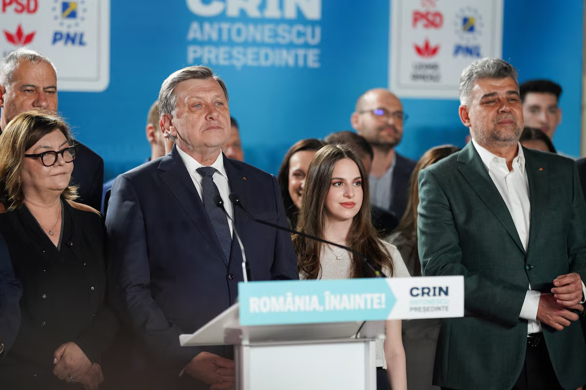 Romanian nationalist Simion on course for election win, early results show