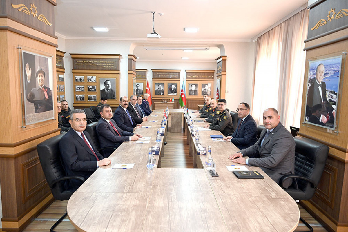 Azerbaijani-Turkish cooperation in the field of military education is discussed-PHOTO 