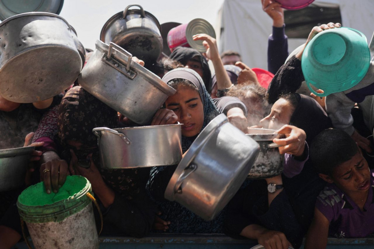 US will "help the people of Gaza get some food" as famine looms, Trump says