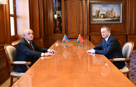 One-on-one meeting between Prime Ministers of Azerbaijan and Belarus was held-UPDATED - 1 