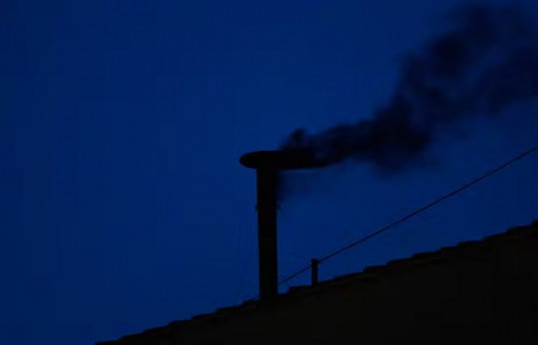 Black smoke emerges in St Peter's Square, indicating no decision on new pope