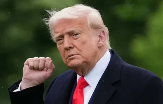 Donald Trump, US president