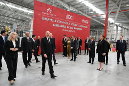 “Azerbaijan Coca-Cola Bottlers” LLC’s new production facility opened in Ismayilli -UPDATED 