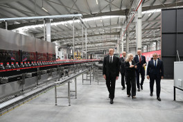 “Azerbaijan Coca-Cola Bottlers” LLC’s new production facility opened in Ismayilli -UPDATED 