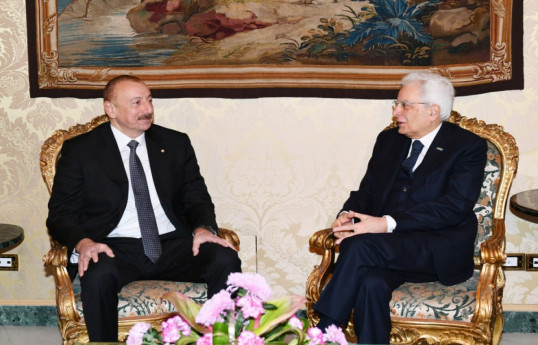Italian President sends congratulatory letter to Azerbaijani head of state