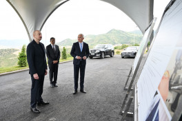 President Ilham Aliyev attends opening of "LATIFA" Lachin garment factory-UPDATED 