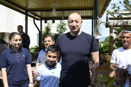 President Ilham Aliyev met with residents in Lachin -PHOTO  -UPDATED 