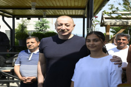 President Ilham Aliyev met with residents in Lachin -PHOTO  -UPDATED 