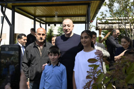 President Ilham Aliyev met with residents in Lachin -PHOTO  -UPDATED 