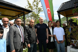 President Ilham Aliyev met with residents in Lachin -PHOTO  -UPDATED 