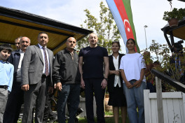 President Ilham Aliyev met with residents in Lachin -PHOTO  -UPDATED 