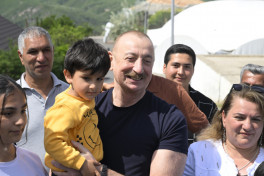 President Ilham Aliyev met with residents in Lachin -PHOTO  -UPDATED 