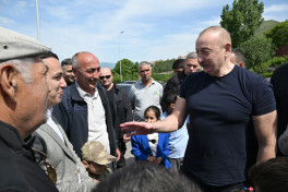 President Ilham Aliyev met with residents in Lachin -PHOTO  -UPDATED 