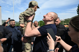 President Ilham Aliyev met with residents in Lachin -PHOTO  -UPDATED 