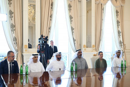 President Ilham Aliyev received business delegation from United Arab Emirates