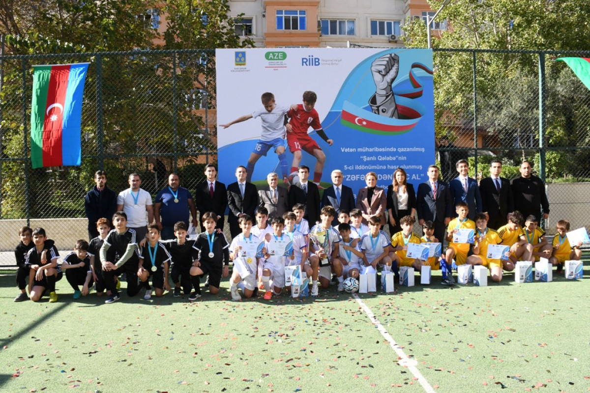 Mini-football tournaments in Baku’s Abad neighborhoods have concluded-PHOTO 
