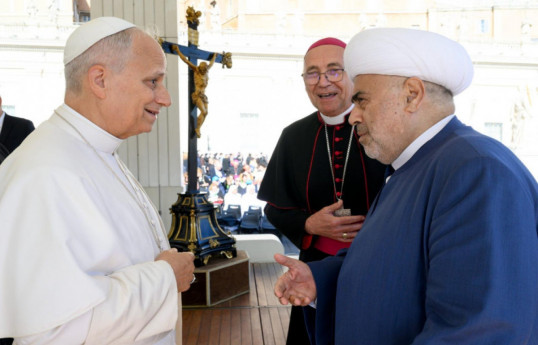 Pope Leo XIV, Sheikh-ul-Islam Allahshukur Pashazade