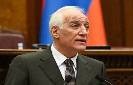 Armenian President Vahan Khachatryan