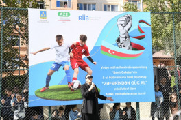 Mini-football tournaments in Baku’s Abad neighborhoods have concluded-PHOTO 