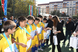 Mini-football tournaments in Baku’s Abad neighborhoods have concluded-PHOTO 