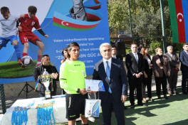 Mini-football tournaments in Baku’s Abad neighborhoods have concluded-PHOTO 
