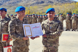 Mountain Commando Course involving Combined Arms Army servicemen ends