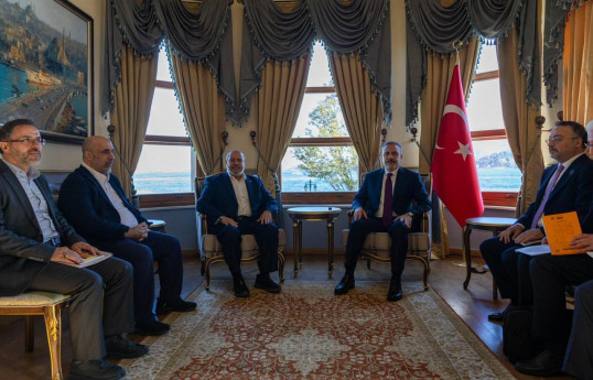 FM Fidan meets Hamas political bureau members in Istanbul to discuss Gaza ceasefire