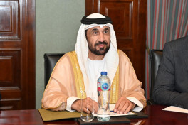 Speaker of the Milli Majlis Sahiba Gafarova met with the President of the Arab Parliament
