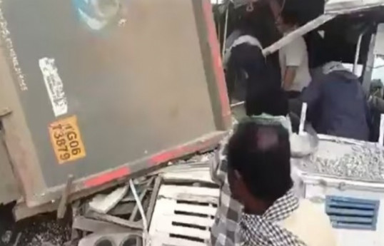 At least 24 killed in bus-truck collision in Telangana, India