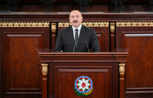 Ilham Aliyev, President of the Republic of Azerbaijan