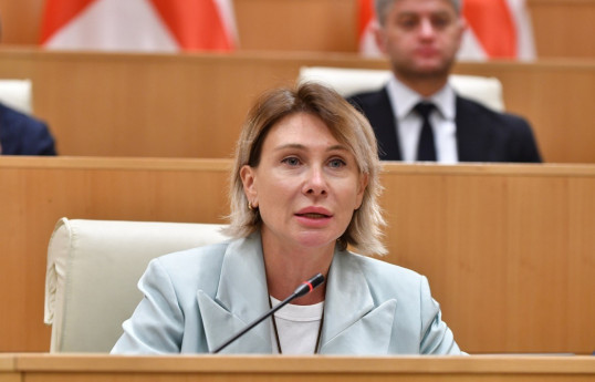 Vice-Speaker of the Georgian Parliament Nino Tsilosani