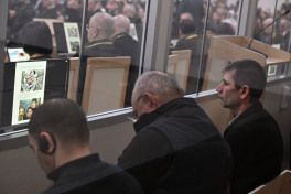 They are individuals who committed war crimes and crimes against humanity under international law - prosecutors' say at the trial of Armenian citizens