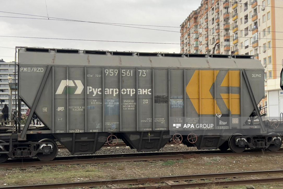 Wheat-loaded train transits through Azerbaijan to reach Armenia-PHOTO -VIDEO 