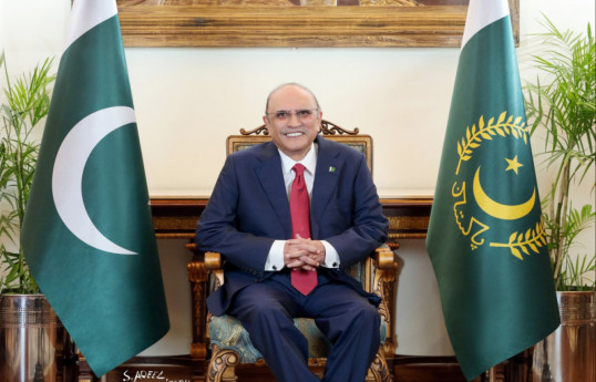 President of the Islamic Republic of Pakistan, Asif Ali Zardari