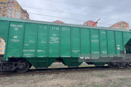 Wheat-loaded train transits through Azerbaijan to reach Armenia-PHOTO -VIDEO 