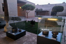 Azerbaijani journalists visited "Nurullaboy" palace complex in Khiva-PHOTO 