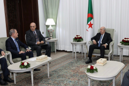 Azerbaijani FM was received by President of Algeria