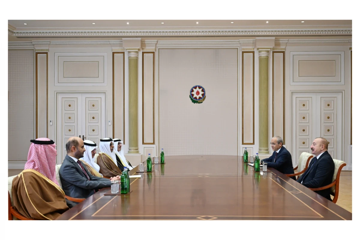 President Ilham Aliyev received delegation of heads of member institutions of Arab Coordination Group -PHOTO 
