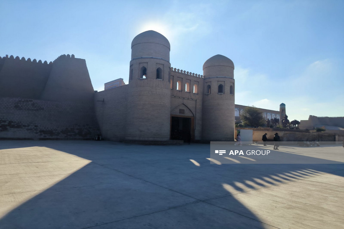 Azerbaijani journalists visited "Ichan-Kala" State Museum-Reserve in Khiva-PHOTO 