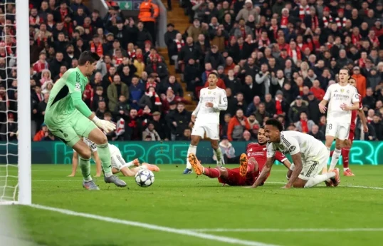 Liverpool beat Real Madrid in the Champions League match