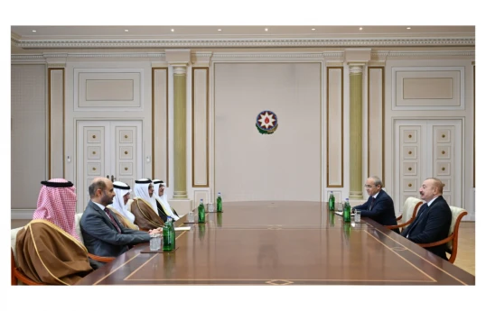 President Ilham Aliyev received delegation of heads of member institutions of Arab Coordination Group -PHOTO 