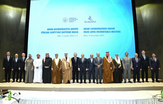 High-level roundtable of Arab Coordination Group was held in Baku