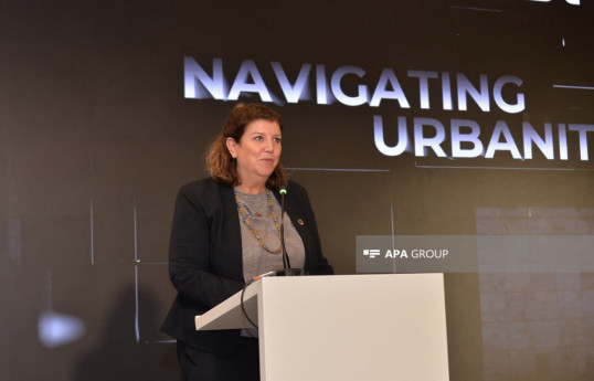 Anna Soave, Head of Mission of the UN-Habitat Programme in Azerbaijan
