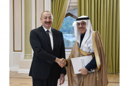 President Ilham Aliyev received delegation of heads of member institutions of Arab Coordination Group -PHOTO 