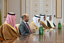 President Ilham Aliyev received delegation of heads of member institutions of Arab Coordination Group -PHOTO 