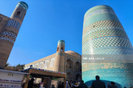 Azerbaijani journalists visited "Ichan-Kala" State Museum-Reserve in Khiva-PHOTO 