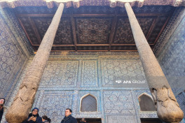 Azerbaijani journalists visited "Ichan-Kala" State Museum-Reserve in Khiva-PHOTO 
