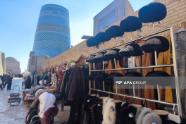Azerbaijani journalists visited "Ichan-Kala" State Museum-Reserve in Khiva-PHOTO 